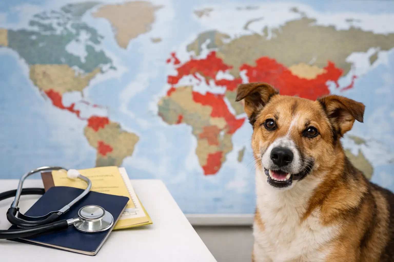 CDC High-Risk Countries for Dog Rabies