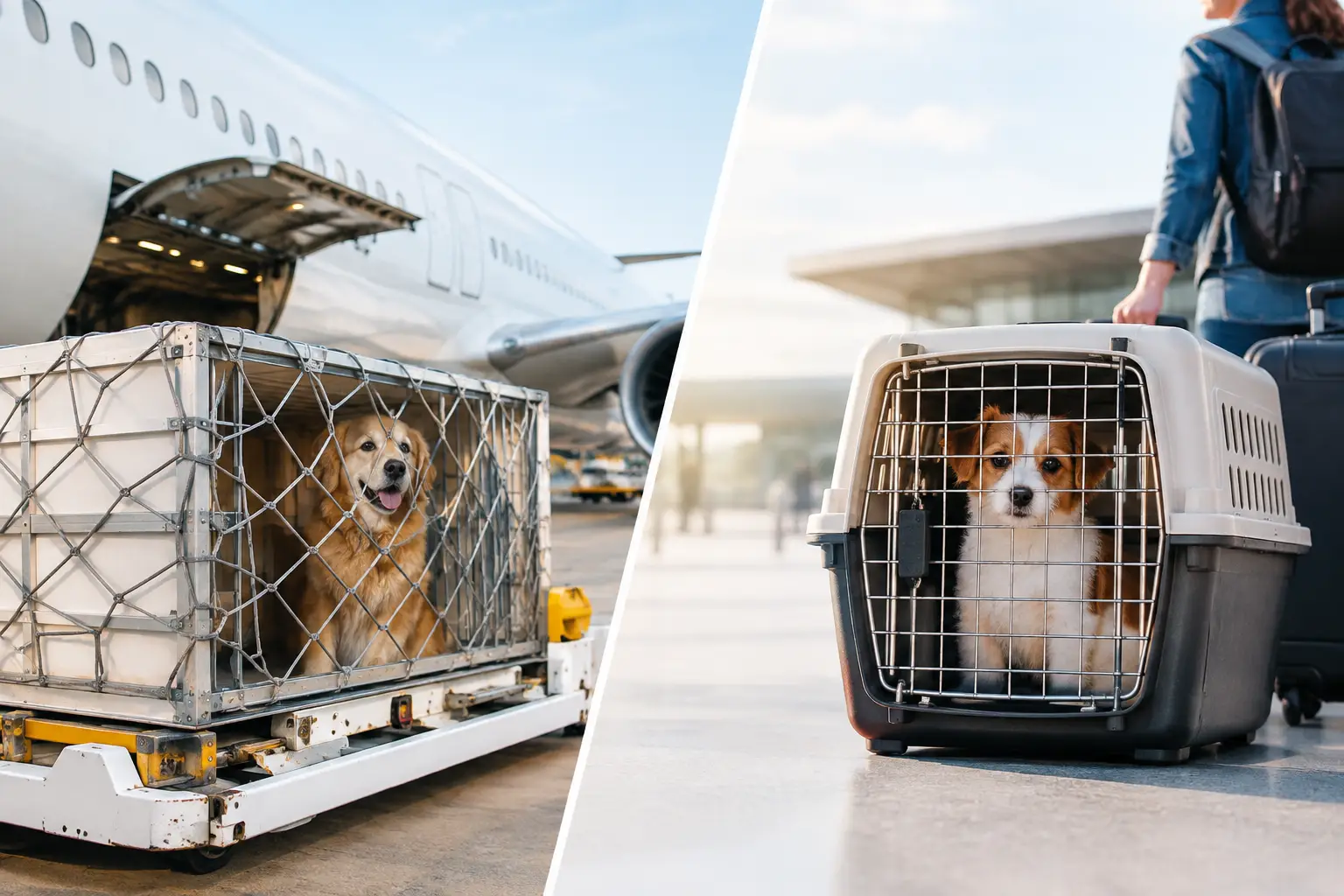 Airline Cargo Versus Pet Courier for Your Pet