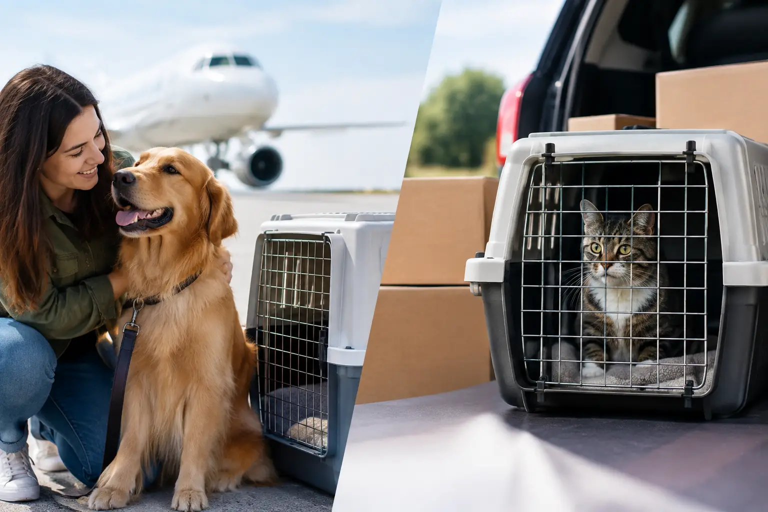 Pet Relocation Versus Self Shipping Compared