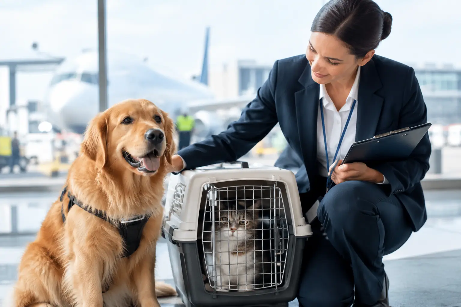 Who Handles Pet Customs for International Moves?